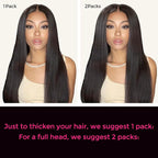 Lashey Clip in Hair Extensions Real Human Hair, 14 Inch 7pcs 120g #2 Dark Brown Straight Remy Human Hair Extensions Natural Thick Clip in Hair Extensions for Black Women