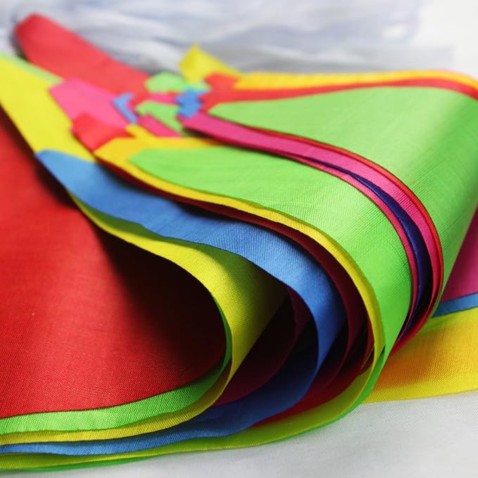 250pcs Multicolor Pennant Flags, LOOBJOYGAME 263Ft Nylon Fabric Decorations - Image 4