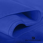 BLISSFORD Royal Blue Satin Pillowcase with Zipper, for Hair and Skin Care, Feels Soft and Cool Like a Silk Pillowcase, Satin Pillow Cases 2 Pack, Slik Pillow Cover, King Size - Set of 2