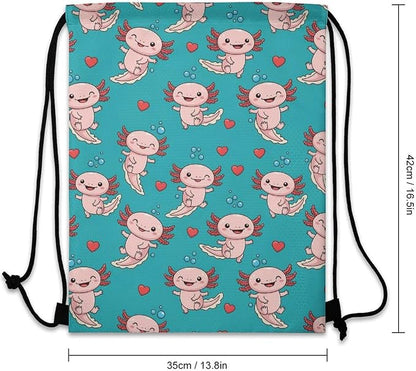 Drawstring Backpack Gym Sackpack Lightweight Waterproof String Bag - Image 3