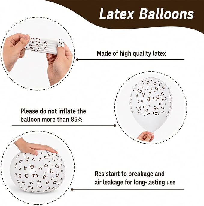 Cheetah Print Balloons - Image 3