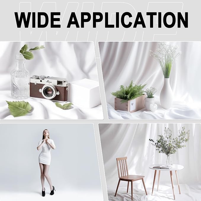 GFCC 5FTx7FT White Backdrop Background - Image 5