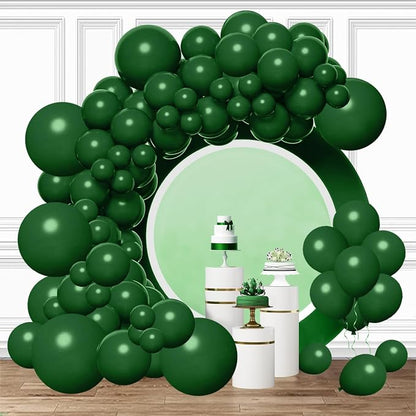 Dark Green Balloons, Thick & Durable, by LuhcXbs