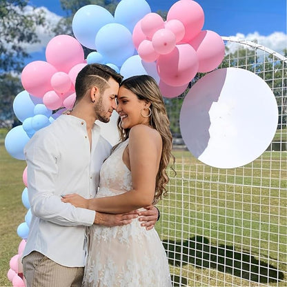 Pink and Blue Party Balloons - Image 4