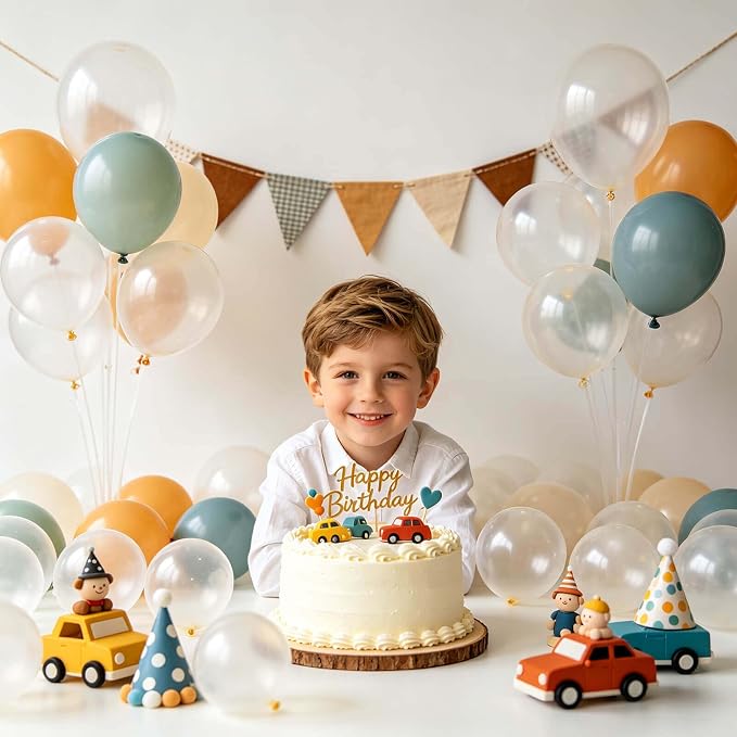 Clear Balloons 110Pcs, 5 Inch Small Latex Party Balloons, Mini Thick Clear - Image 6