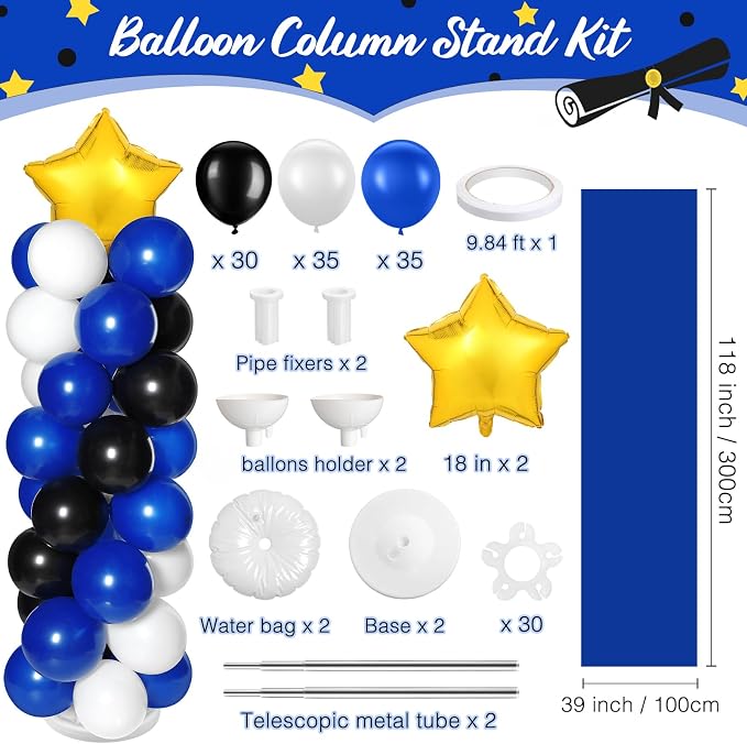 2 Sets of Balloon Column Stand Kit - Image 2