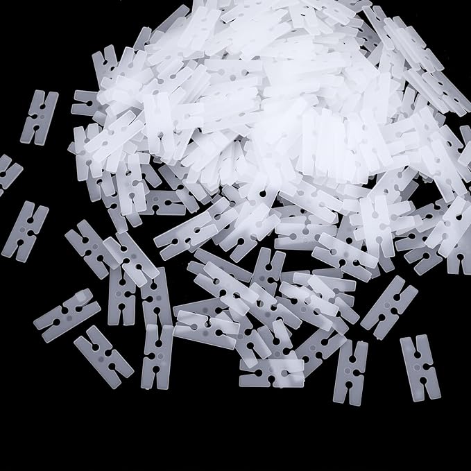300 PCS Balloon Clips H Shape, Plastic Balloon Ties - Image 6