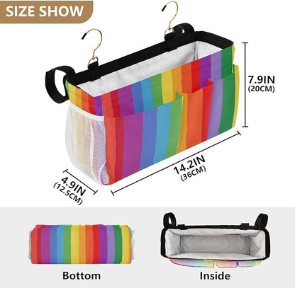 Bedside Caddy Hanging Bunk Bed Caddy Bed Organizer Hanging Pocket - Image 4