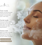 Bella Ciao 11-Piece Facial Steamer Set – Portable Face Steamer for Deep Cleaning, Hydration & Pore Care – Skincare Beauty Tool Kit for Women & Teens – Spa Gift for Home, Travel & Self-Care Routine