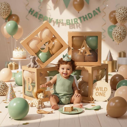 Zhanmai baby Boxes for Bear Baby Shower Decoration - Image 5