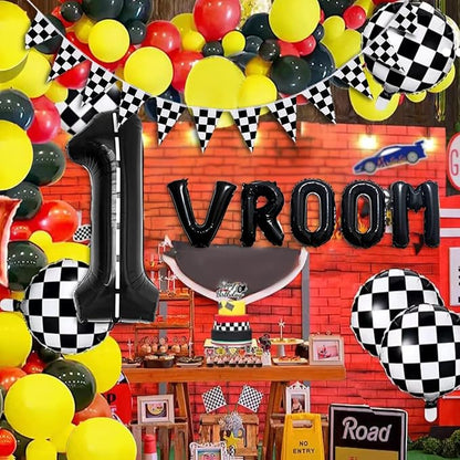 134pcs Balloons Race Car Birthday Party Supplies Decorations - Image 4