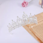 Princess Tiara and Crown for Women Wedding Tiaras for Bridal girls Tiaras and Crystal Crowns Rhinestone Headband Metal Hair Accessories for Costume Birthday Party Prom Gifts