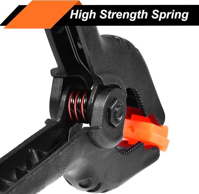 Toresano Spring Clamp, 20 Packs Plastic Spring Clamps Heavy Duty - Image 3