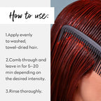 Four Reasons Color Mask - Red Copper - (27 Colors) Toning Treatment, Color Depositing Conditioner, Tone & Enhance Color-Treated Hair - Semi Permanent Hair Dye, Vegan and Cruelty-Free, 6.76 fl oz