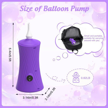 Balloon Pump Electric Air Pump for Long Balloon Inflator Blower Machine for - Image 2