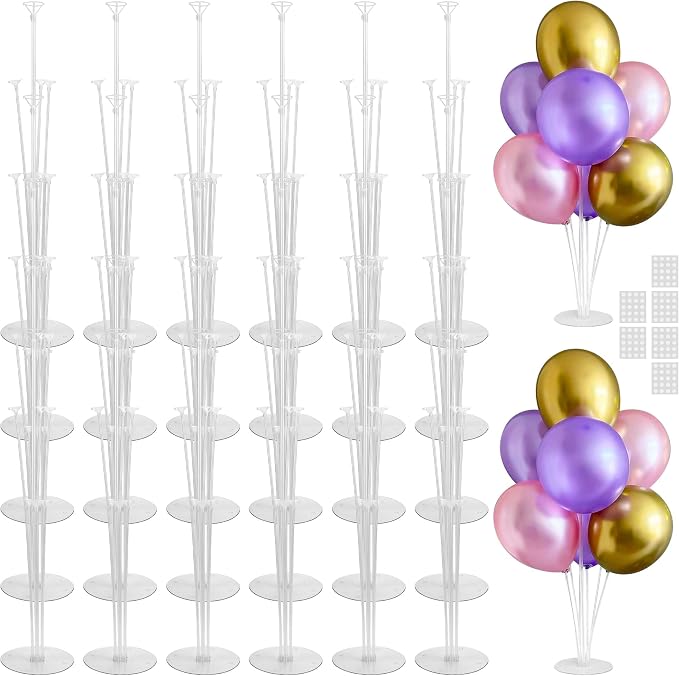30 Sets Balloon Stand Kit, Balloon Sticks by JOYYPOP