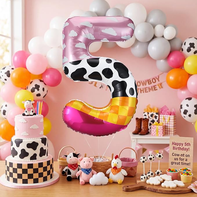 40 Inches Number 5 Balloon - Image 3
