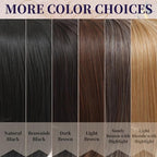 2025 NEW No Clips Hair Toppers for Women with Thinning Hair 360° 3D Macgic Makes Beauty More Convenient 3S Wear and Go Stylish Upgrade