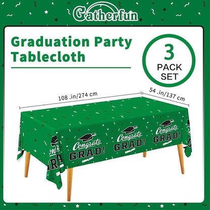 Graduation Party Decorations, Gongrats Grad Tablecover - Image 5