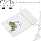 Camila Paris CP3217 French Hair Clip for Women for Thick Hair for Long Curly Wavy Hair, Large, Girls Hair Claw Clips Jaw Styling Hair Accessories for Women, Strong Hold No Slip Grip, Made in France