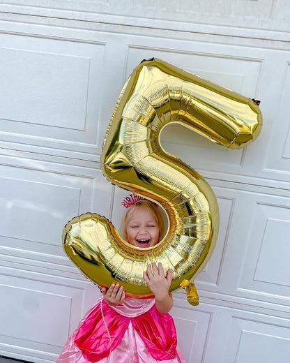 Light Gold 8 Balloon - Image 2