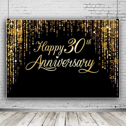 Happy 30th Anniversary Banner by IIILUYOT