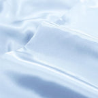 Aormenzy Satin Pillow Cases for Women Queen Size Set of 2, Baby Blue Satin Pillowcase for Hair with Envelope Closure Silky Pillow Covers Wrinkle, Fade Resistant (20x30 Inches)