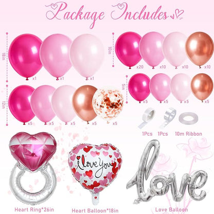Valentines Day Balloon Arch Kit - Image 2