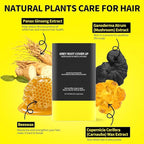 Gowwim Root Touch up Powder, Instantly Gray Hair Cover up Hairline Powder for Women & Men Waterproof and Sweatproof Root Cover Up Long-Lasting for Thinning & Loss Hair (med brown-1, 15g)