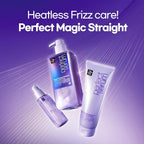 Mise En Scene Perfect Serum Magic Straight - Hair Taming Oil for Frizzy | Heat Protectant | Straightening Fixing | Humidity Hair Products | Coconut Oil | Sleek and Shine | Bergamot Scent, 2.70 Fl Oz