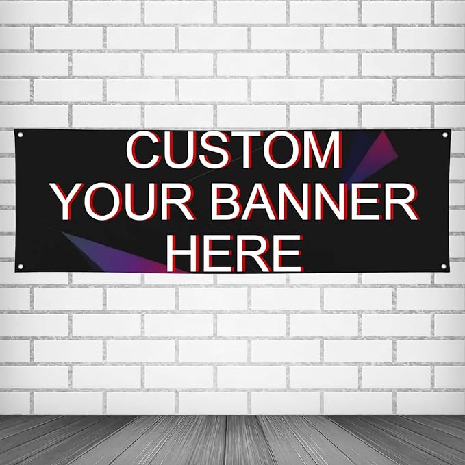 Custom Banners And Signs Customize by Unknown