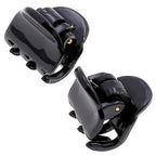 Camila Paris CP3288 French Hair Clip for Women, Set of 2 Small Black Girls Hair Claw Clips Fashion Durable Hair Accessories for Women, Luxury Ladies Strong Hold No Slip Grip Clamp, Made in France