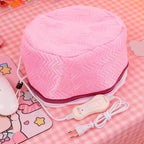 Hair Steamer Cap, 2-Level Heat Thermal Hood, Portable Hair Heat Cap for Deep Conditioning, Drying, Home Spa, Salon, Professional Styling, Women, Girls, Moisturizing, Relaxation