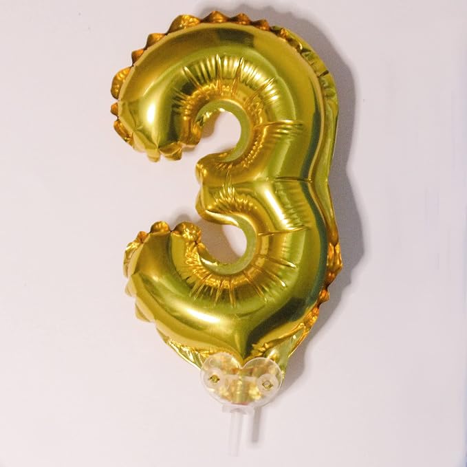 Cake Topper Mini Number Balloon - Image 6