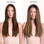 WENNALIFE Clip in Hair Extensions Real Human Hair, 14 Inch 120g 7pcs Dark Brown to Chestnut Brown and Dirty Blonde Highlighted Clip In Human Hair Remy Clip in Hair Extensions Double Weft