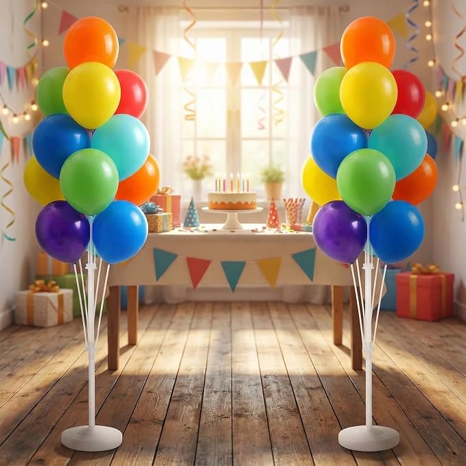 Assorted Rainbow Balloon Column Stand Kit - Image 9