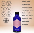Ginger Oil, Edible, Food Grade – 100% Pure, Ginger, Essential, Oil, for Massage, by Zongle Therapeutics, 4 OZ