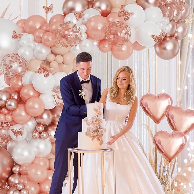Ouddy Party 129Pcs Pearl White Balloons Different Sizes 18 12 10 5 Inch | 6Pcs - Image 6
