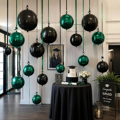 Green Black Balloons - Image 6
