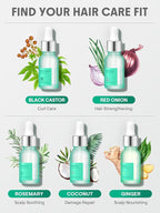 SHEGLAM Hair & Scalp Oil - 0.5 fl oz, Hydrating Serum, Macadamia & Grapeseed Oils, Soothes Dry Scalp, Balances Sebum, Adds Shine, For Sensitive Scalp & Dandruff