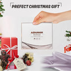 Adubor 100% Silk Pillowcase - Mulberry Silk Pillow Cases, 23 Momme 6A Grade Fibers, Silk Pillow Case for Hair and Skin Health, with Hidden Zipper (Queen 20''x30'', Light Gray, 1PC)