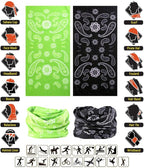 Headband Neck Gaiter Head Wrap Headwear Face Mask Magic Scarf Bandana for Men and Women