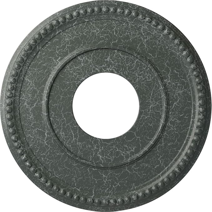 Ekena Millwork CM12BRAGC 12-1/2" x 3-7/8" x 3/4" Bradford Ceiling Medallion by EkenaMillwork