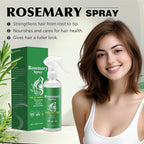 Rosemary Spray for Hair, Rosemary Water Scalp & Hair Strengthening Mist Rosemary Oil Hair Treatment Hydrating & Volumizing Hair Spray, Adds Hair Shine & Reduces Frizz For All Hair Types
