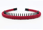 Comfy headbands for women fashion short hair band teeth hair headband comb Hair Hoop Hairbands Non-slip Hair Accessories for Womens/Girl Not easy to break(4 color)