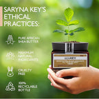 Saryna Key Light Damage Repair Treatment Butter Mask - African Shea Butter for Dry Hair Treatment - Rejuvenating Butter Moisturizer with Natural Keratin and Vitamins A, E, F(300ml/10.14oz)