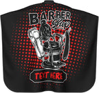 Custom Barber Cape for Men Personalized Professional Hair Cutting Cape with Text for Home Salon Barbershop