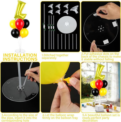 Cartoon Party Balloons Stand Kit 2 Sets - Image 3