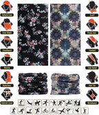 Headband Neck Gaiter Head Wrap Headwear Face Mask Magic Scarf Bandana for Men and Women