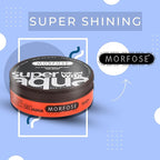 Morfose Super Aqua Hair Gel Wax with Strong Flexible 4 Hold, All Day Long, Hair Wax for Women and Men, Edge Wax, Gel Wax, Manage Flyaways, and Curls, Mango Scent, 5.92 Fl. Oz